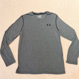 Under Armour HeatGear Long Sleeve Tee - Gray